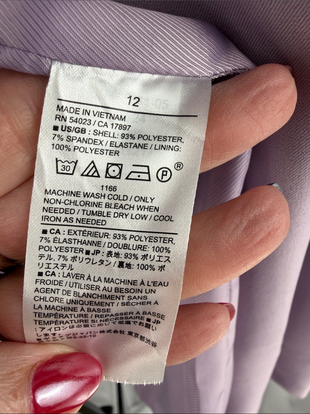 Banana Republic Lilac Single-Button Blazer - Picture 7 of 9